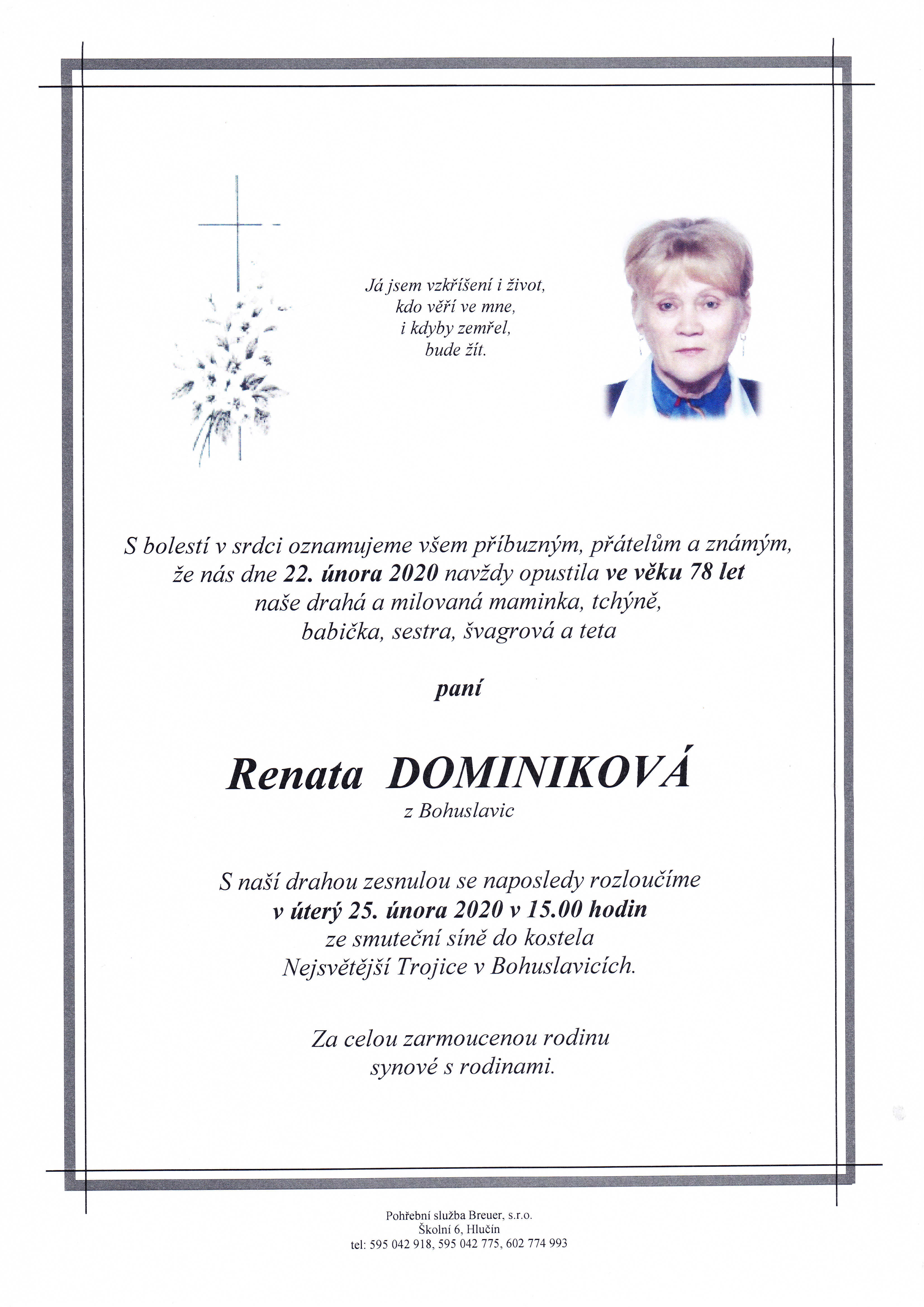 Dominiková Renata