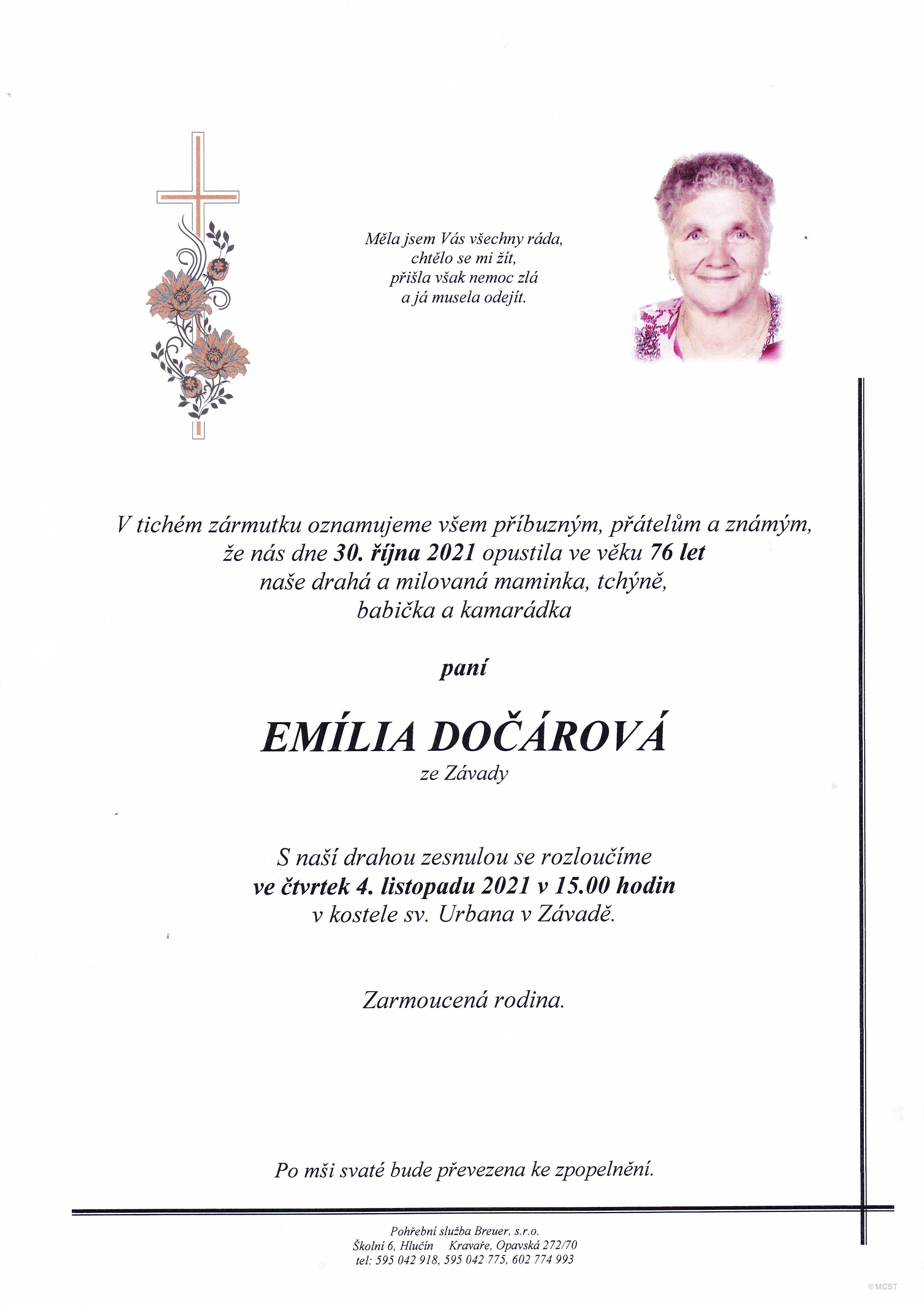 Dočárová Emília