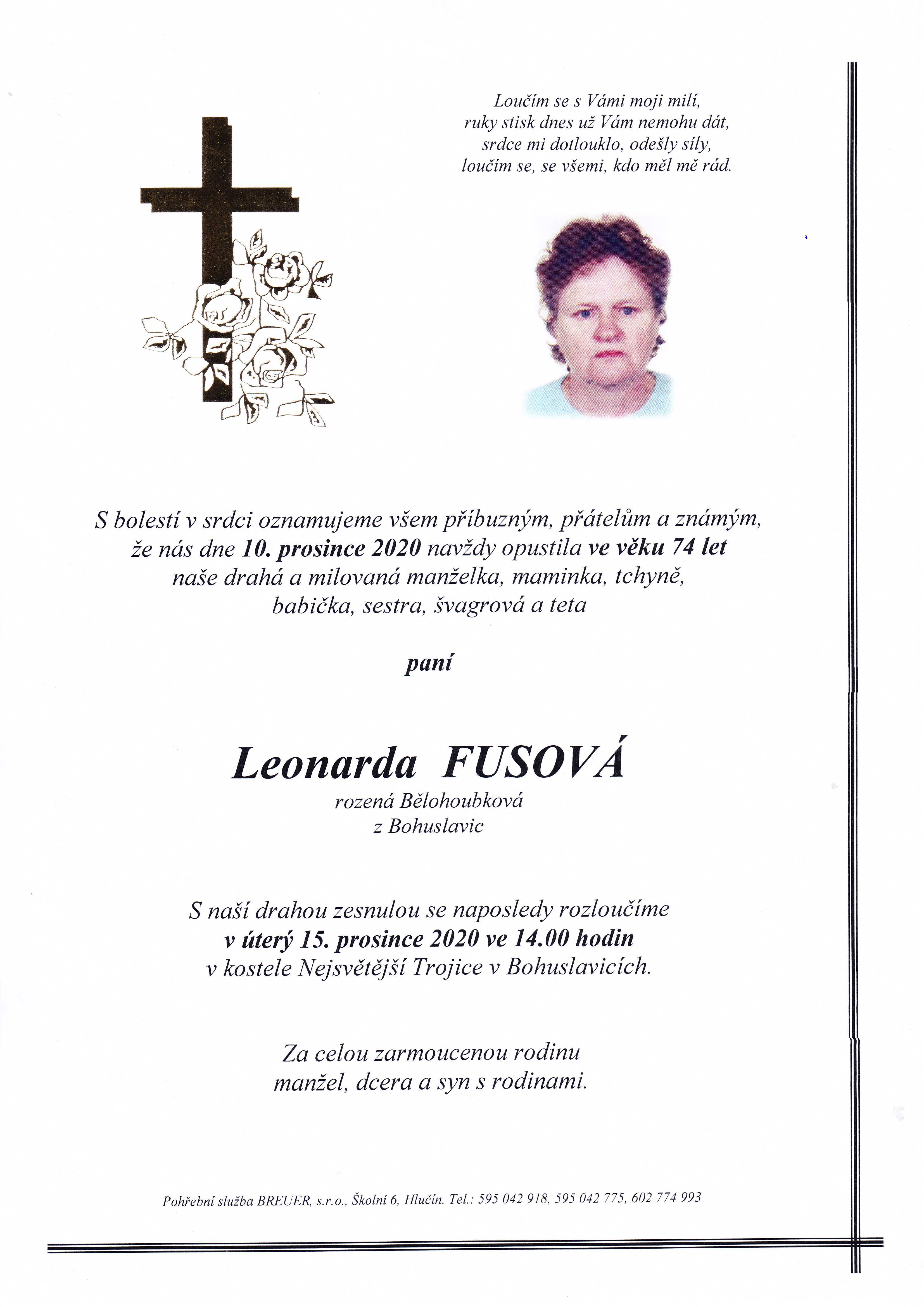 Fusová Leonarda