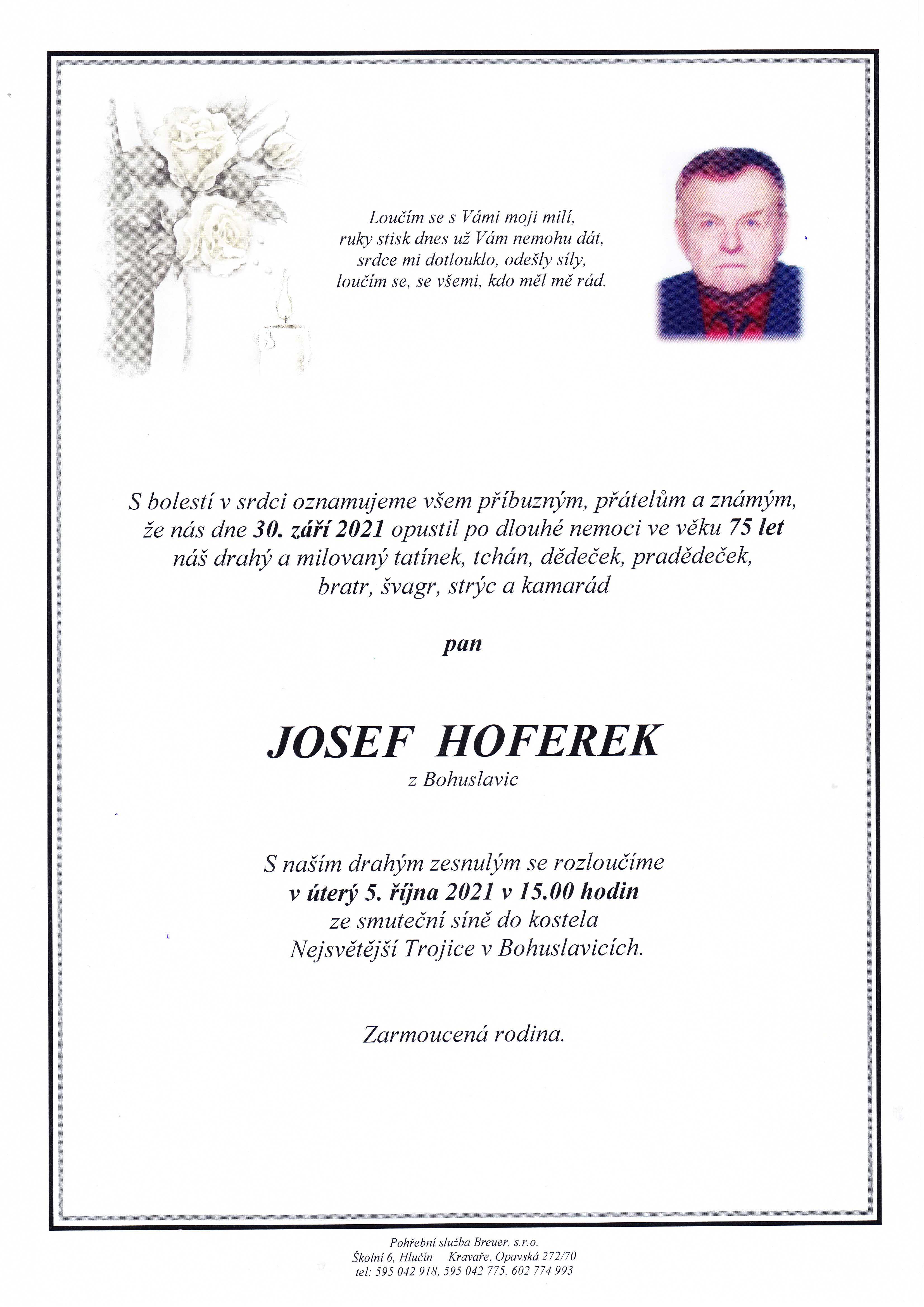 Hoferek Josef