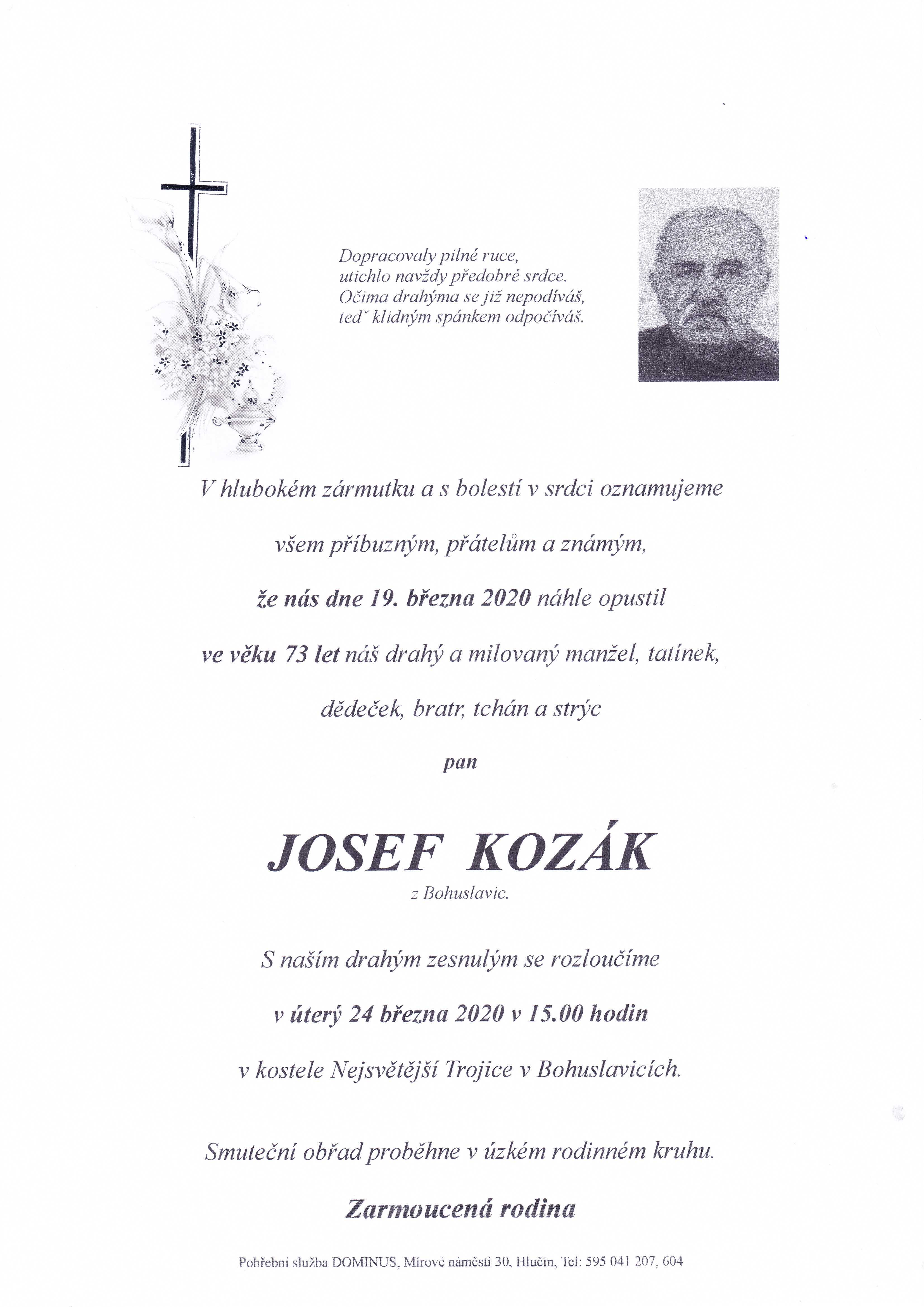 Kozák Josef