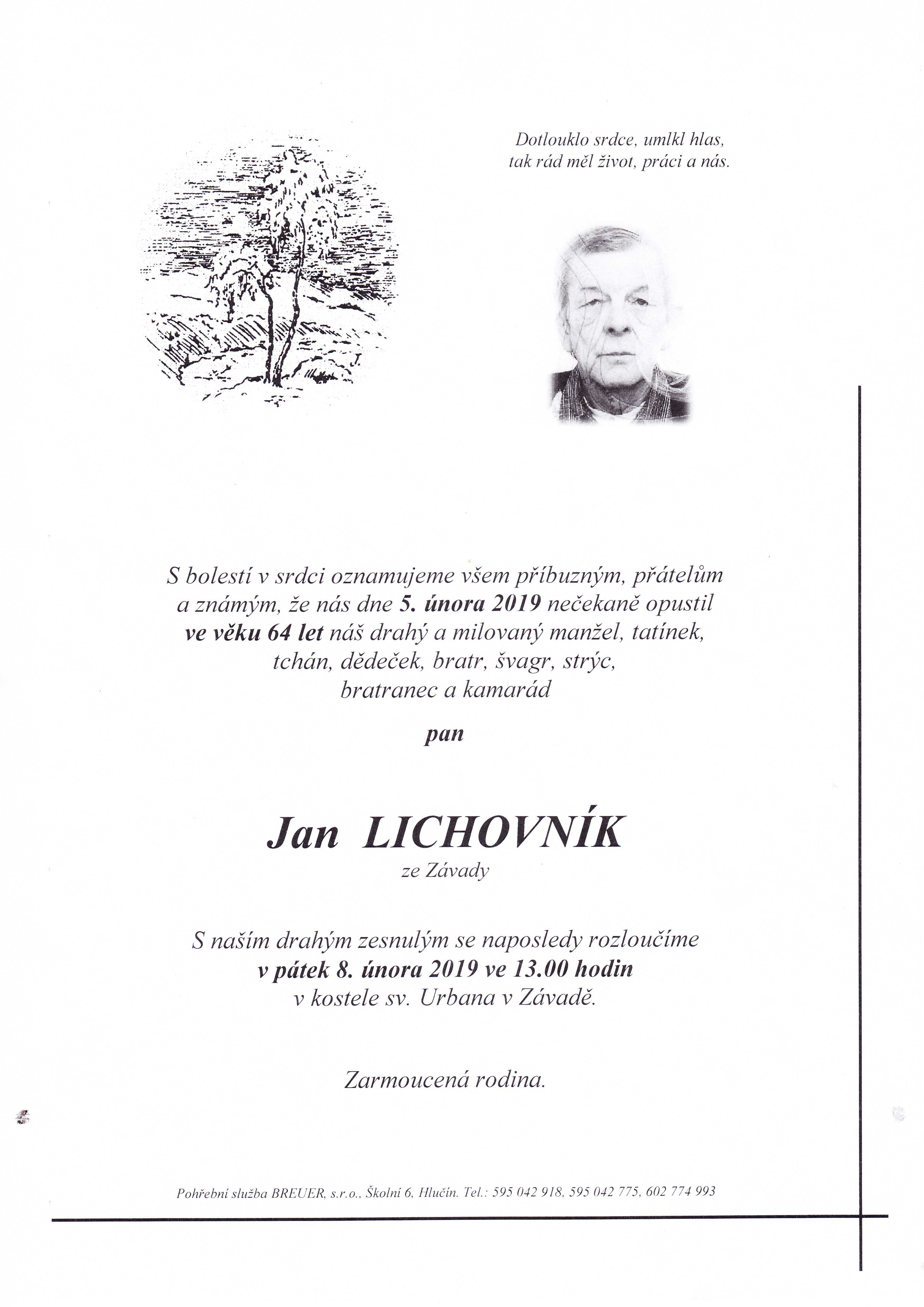 Lichovník Jan