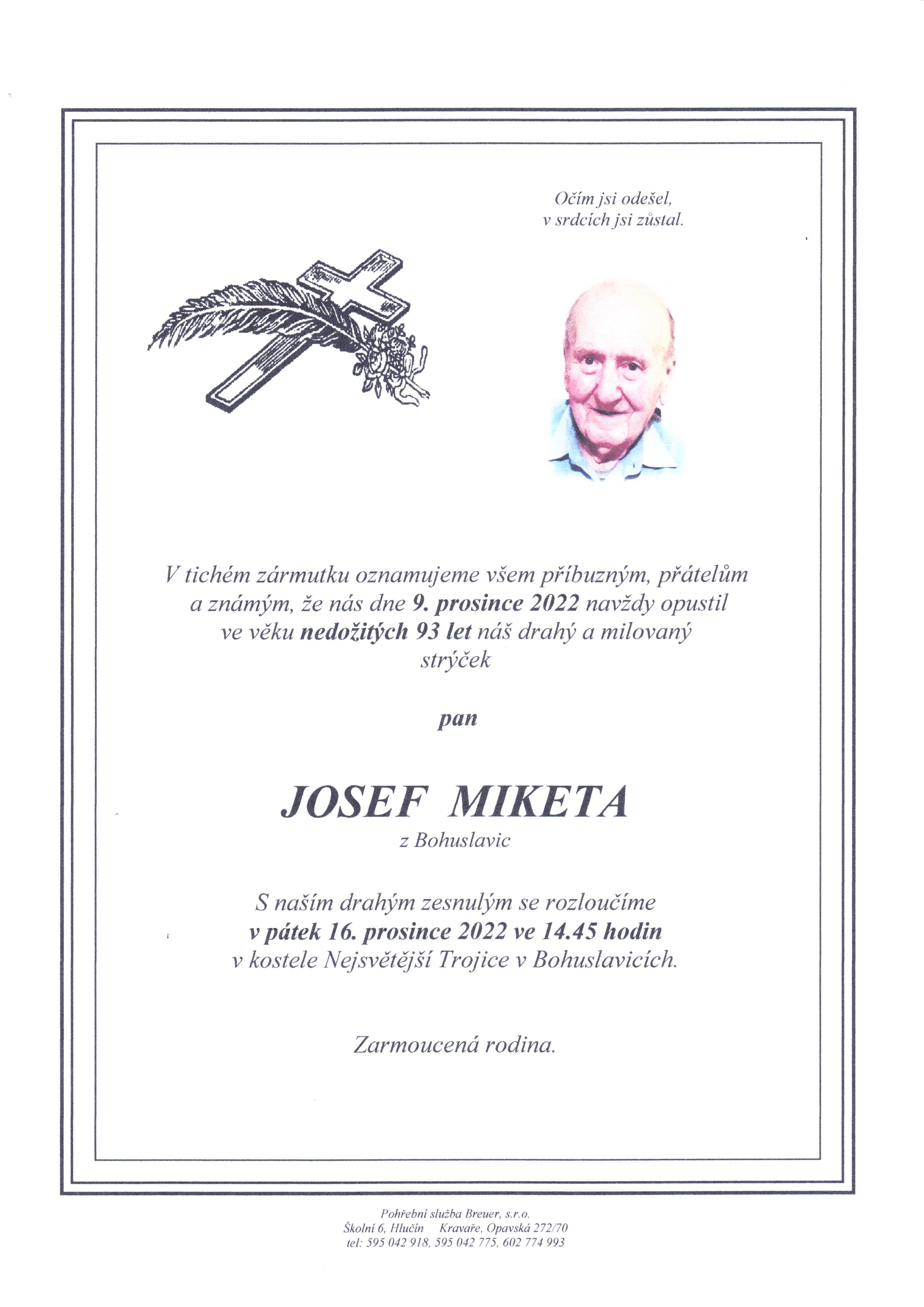 Miketa Josef