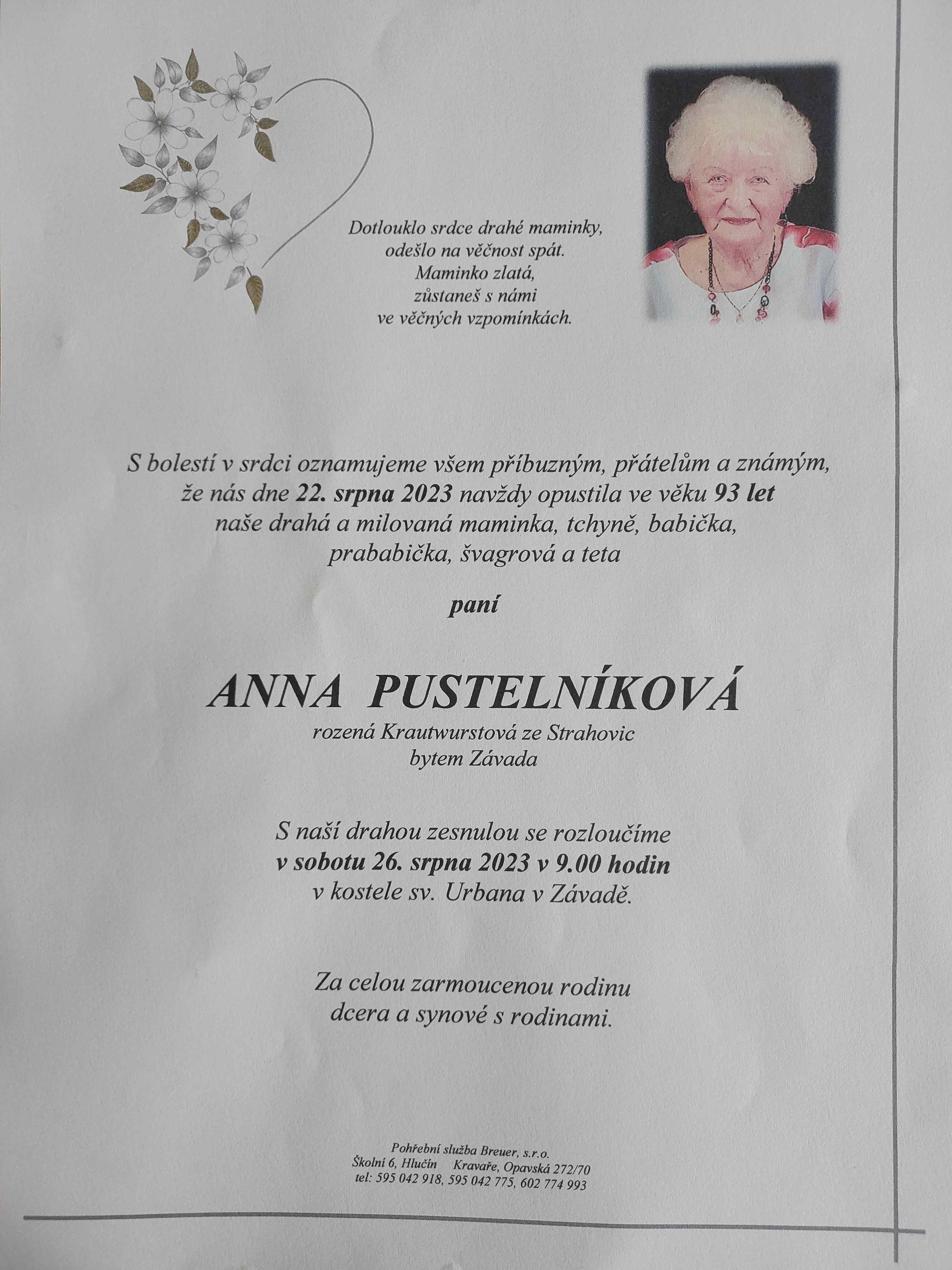 Pustelníková Anna