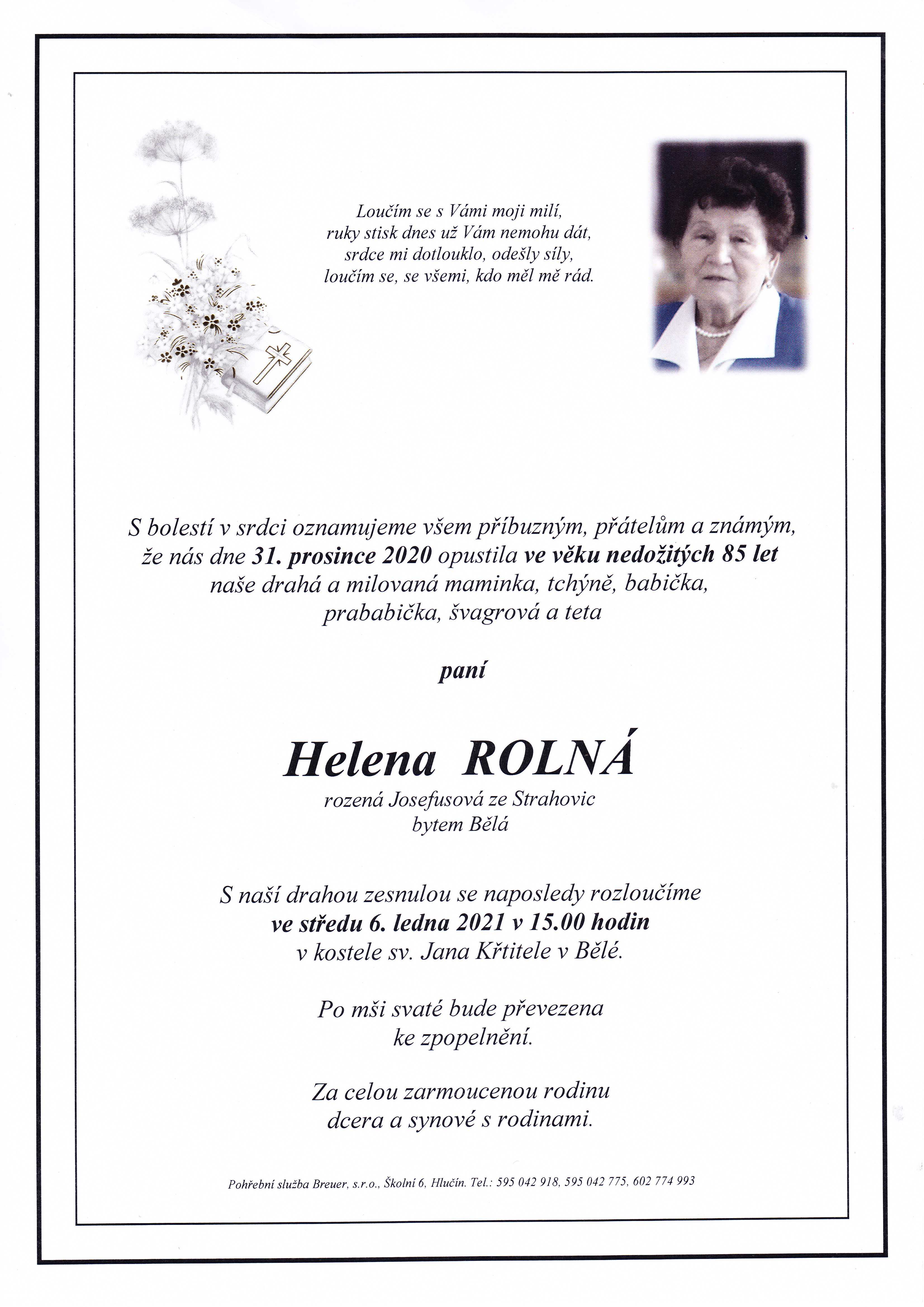 Rolná Helena