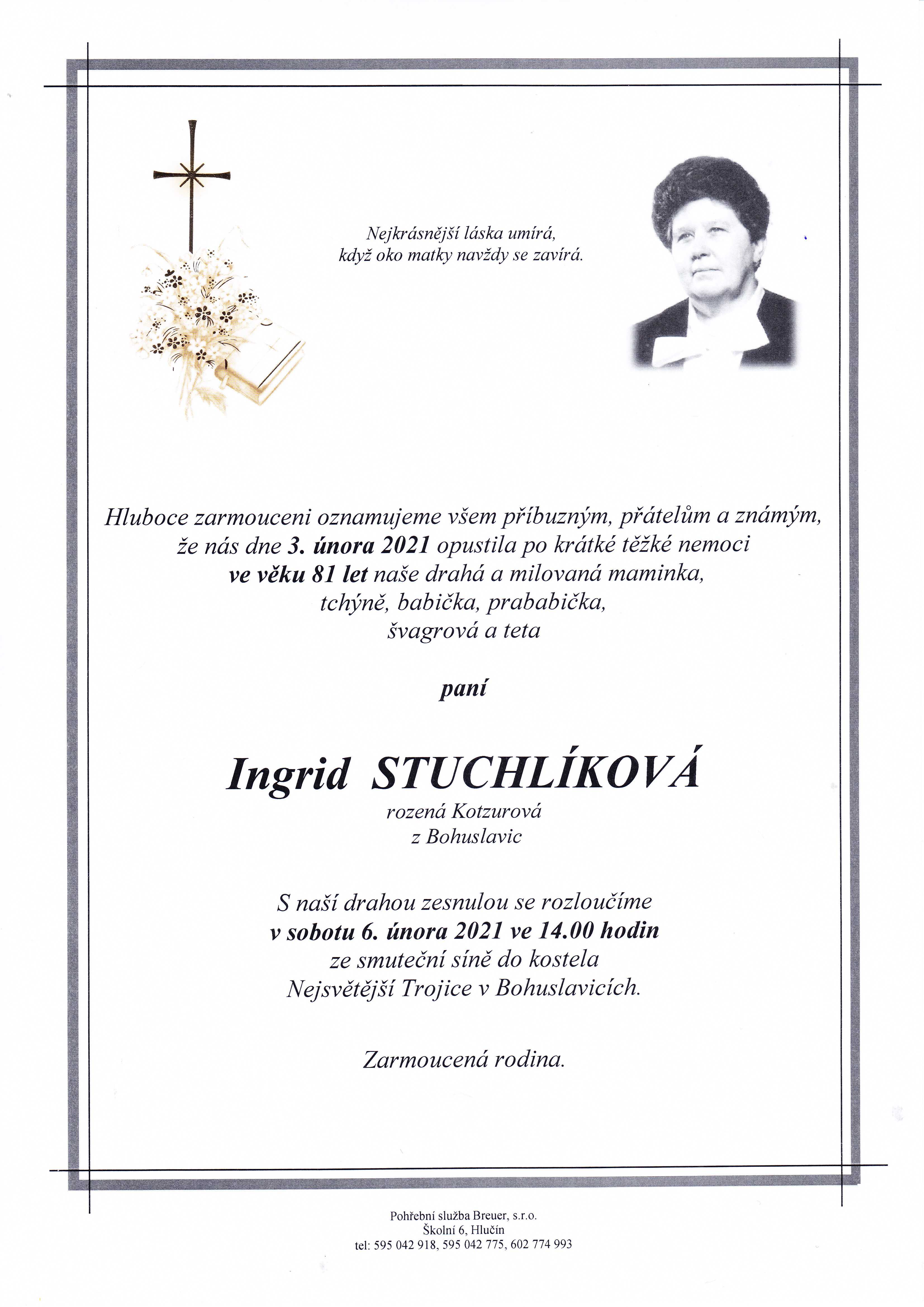 Stuchlíková Ingrid