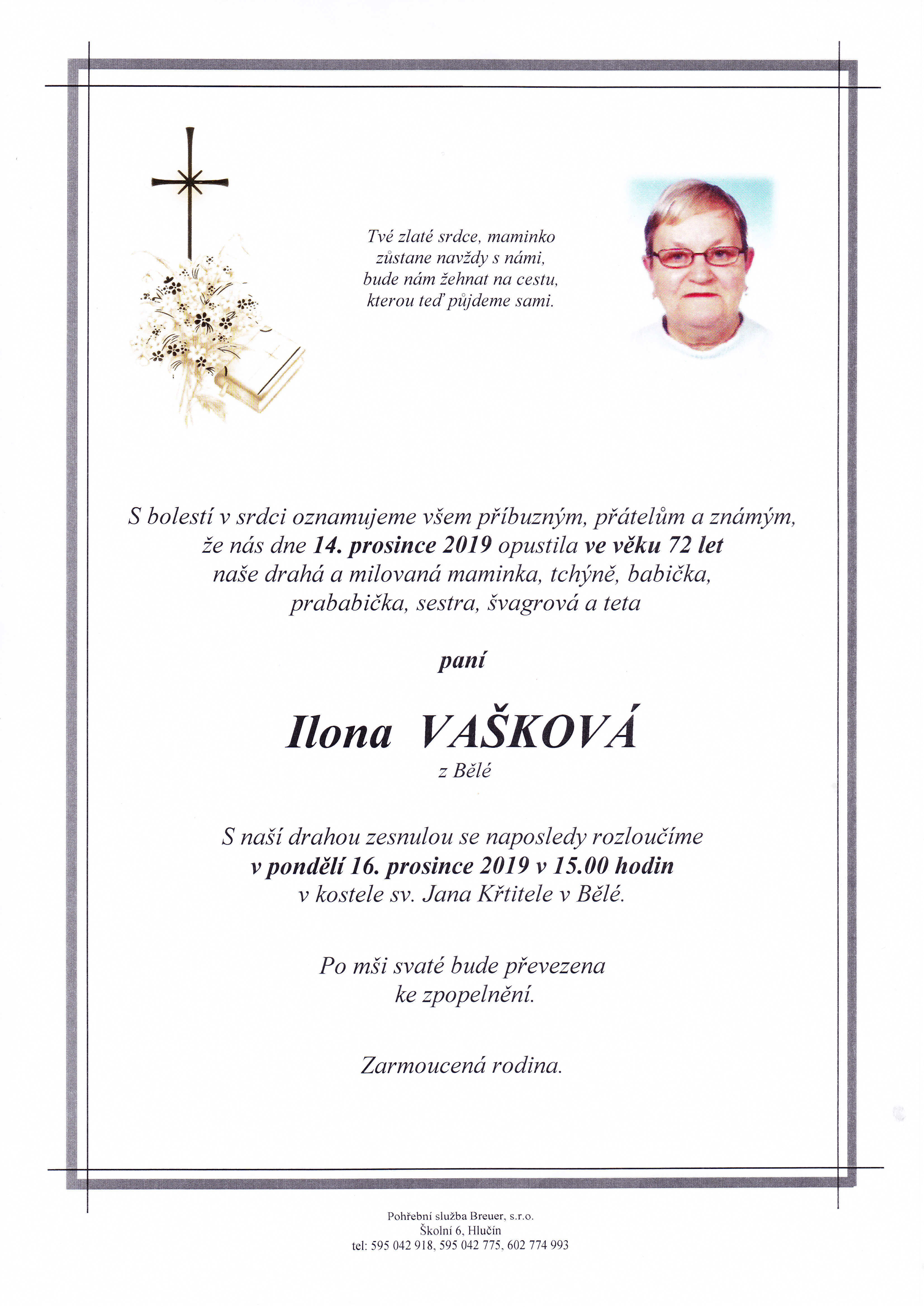 Vašková Ilona