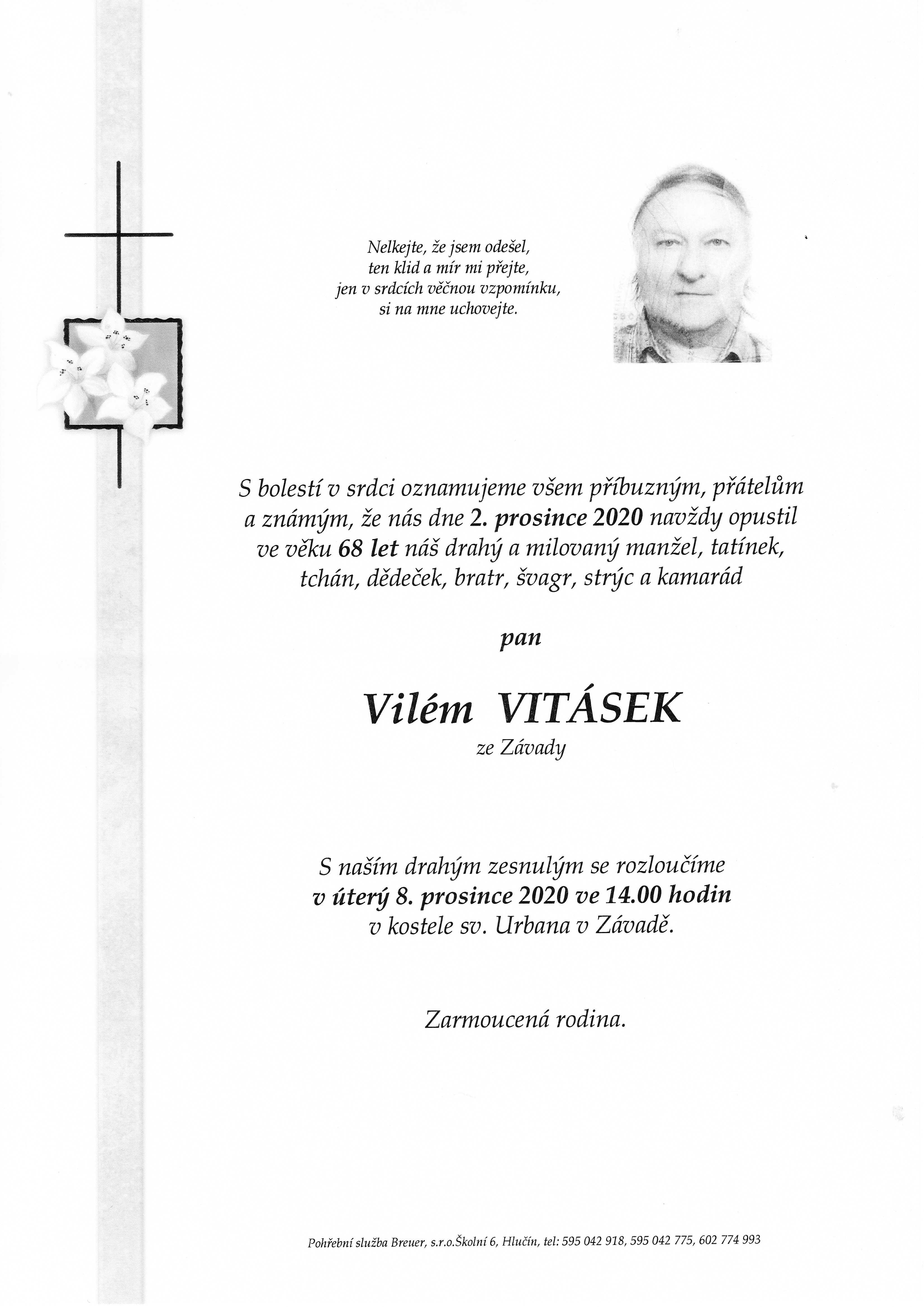 Vitásek Vilém