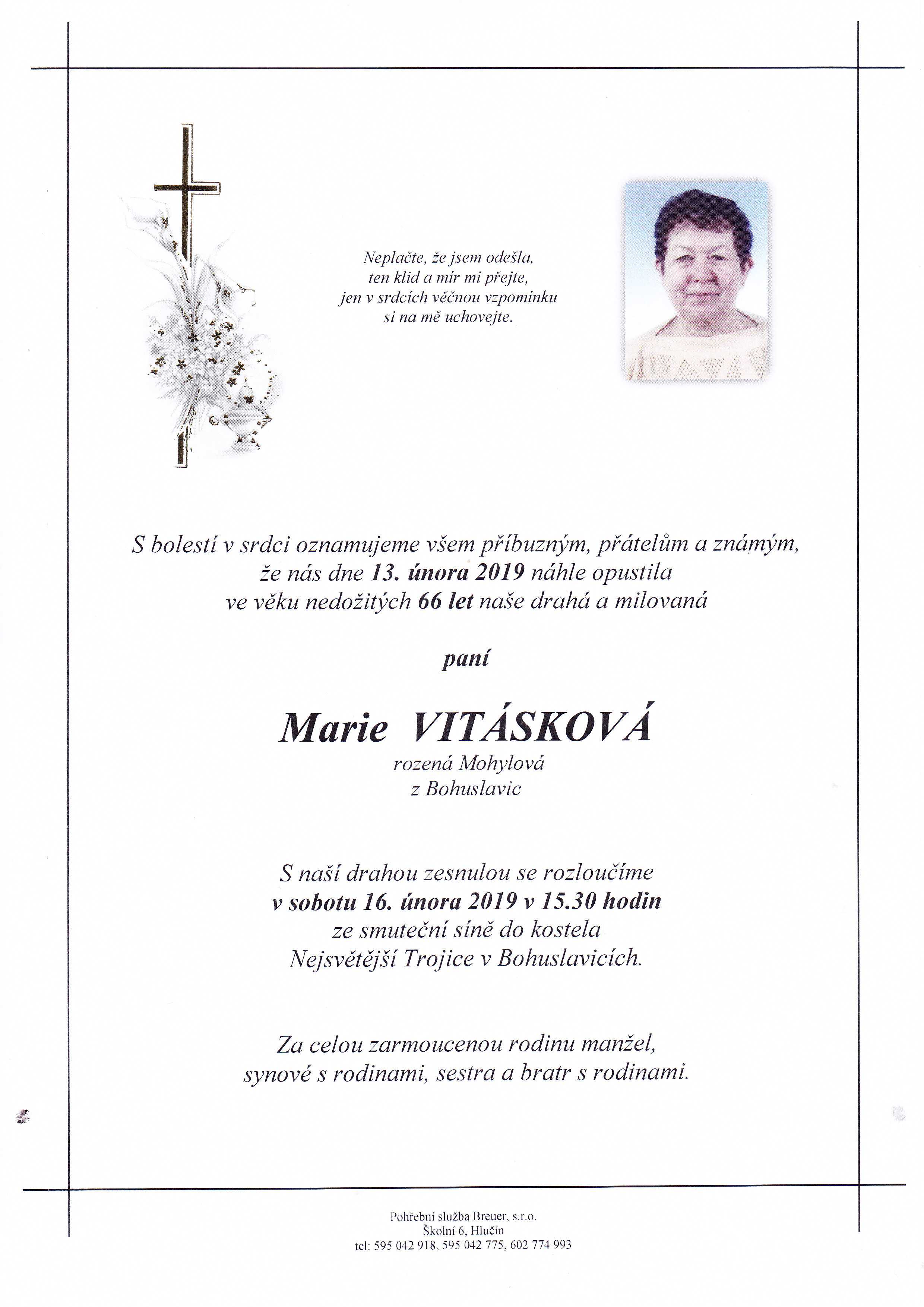 Vitásková Marie