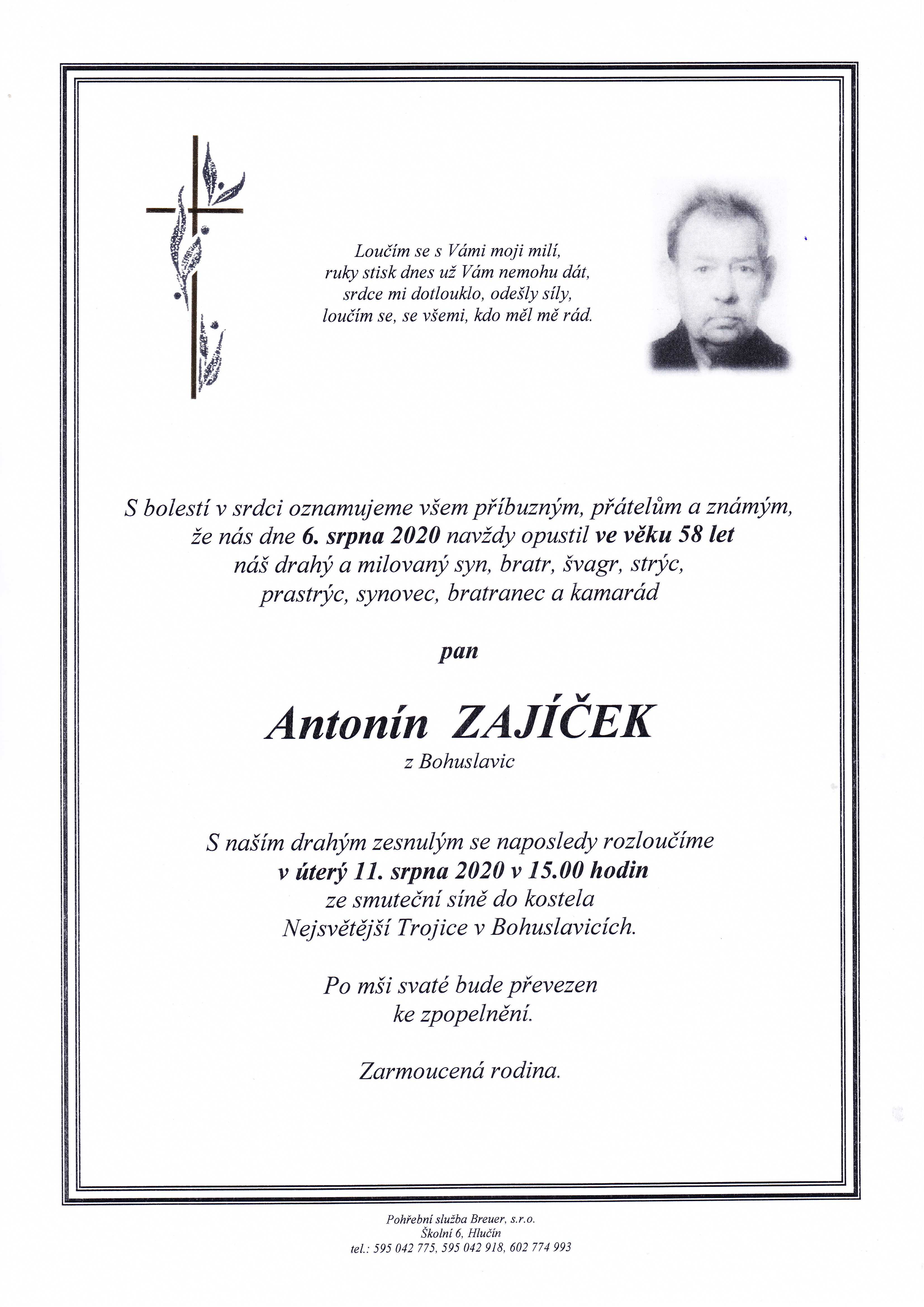 Zajíček Antonín
