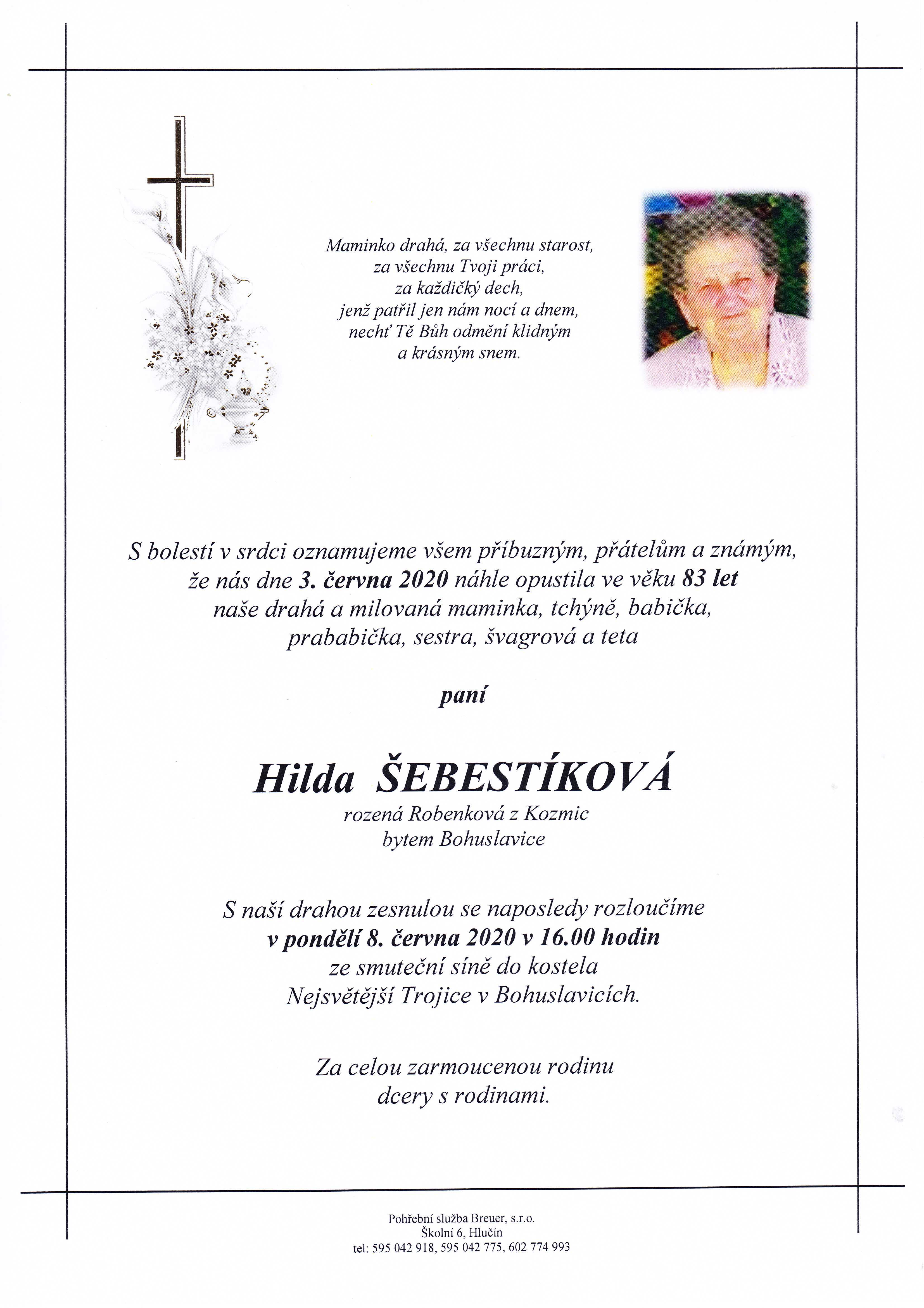 Šebestíková Hilda